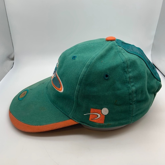 Vintage 90s Sports Specialties Miami Dolphins Retro NFL Pro Line Hat Autographed - Picture 8 of 16